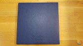 Album en Polipiel Azul Marino y Blanca
